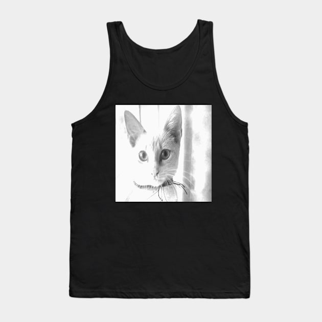 CAT REAL  II Tank Top by CATUNIVERSE